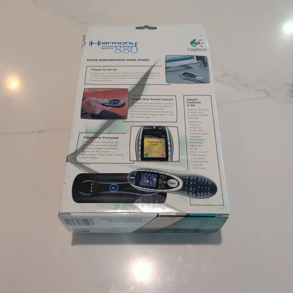 Logitech Harmony 880 Advanced Universal Remote Control NEW
